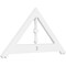 Ekena Millwork Pitch Artisan Architectural Grade PVC Gable Pediment, 36"W x 18"H x 1"P (12/12) GPP036X018X100ART - alternate 1